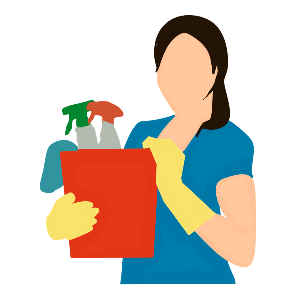 cleaning, cleanser, woman